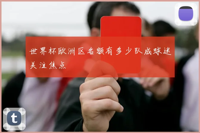 世界杯欧洲区名额有多少队成球迷关注焦点